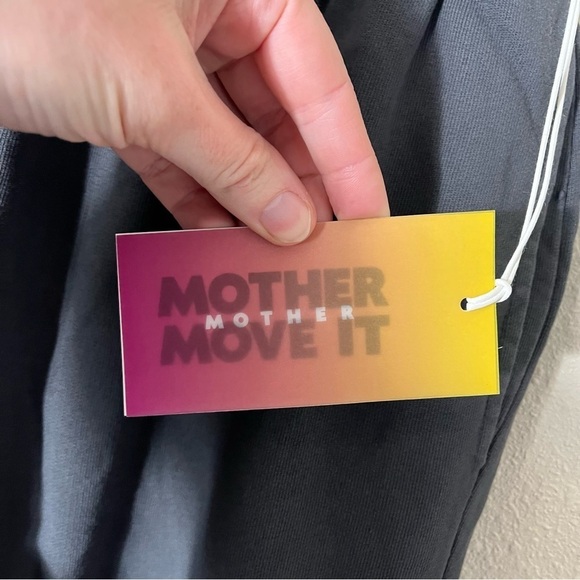 MOTHER The Knock Out Ankle Jogger Sweatpants in Faded Black - Picture 7 of 13